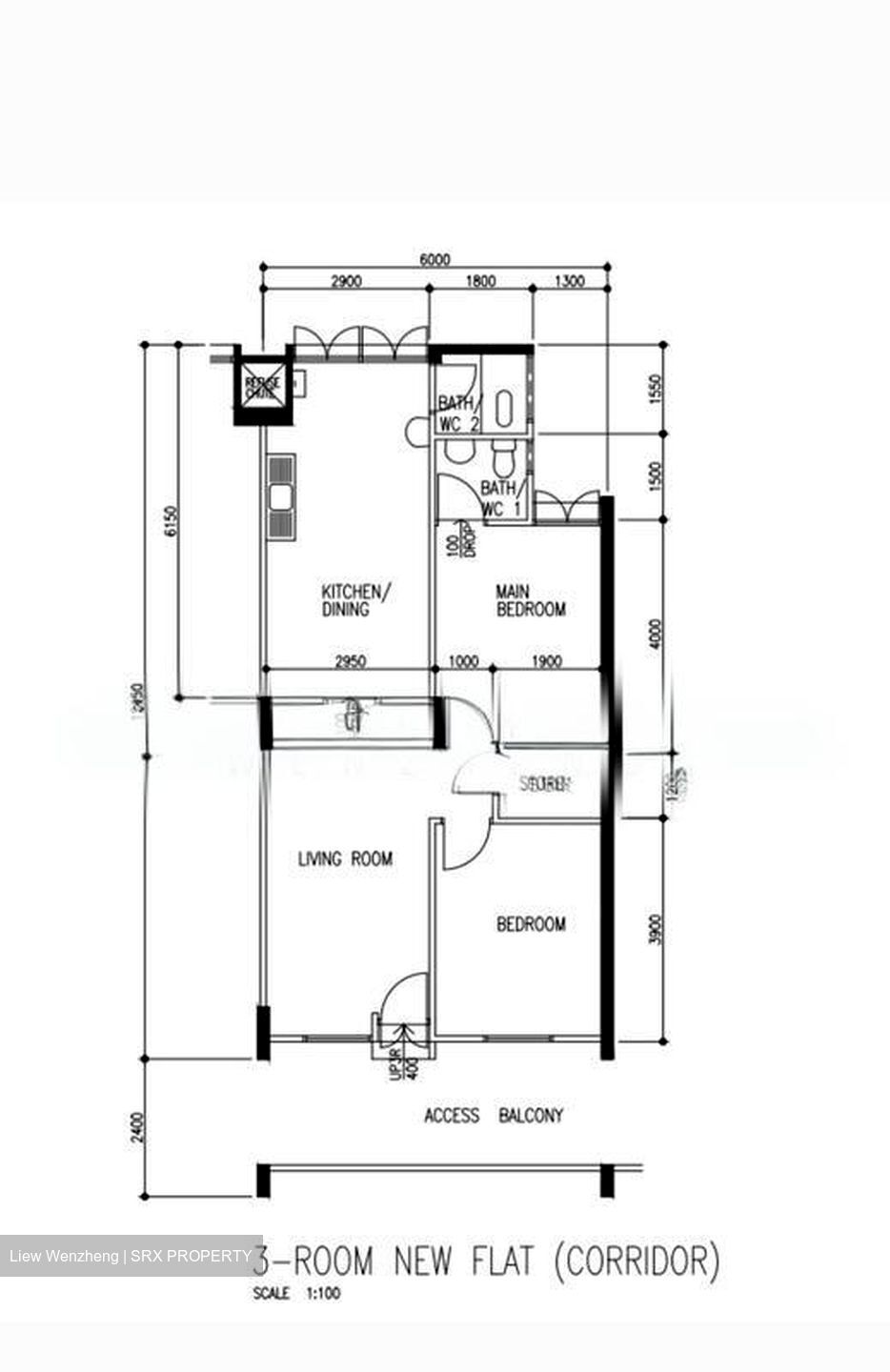 Blk 213 Ang Mo Kio Avenue 3 (Ang Mo Kio), HDB 3 Rooms #575841921